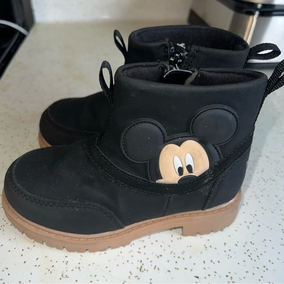 Disney Toddler Size 7 Mickey Mouse Boots Shoe - Picture 5 of 10